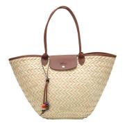 Kleine Tote Tas Le Pliage Collectie Longchamp , Brown , Dames