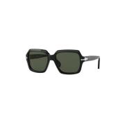 Zwarte zonnebril met stijl Po0581S Persol , Black , Unisex