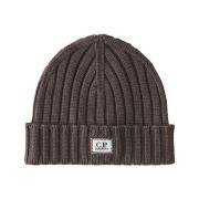 Merino wollen beanie muts C.p. Company , Gray , Heren