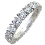 Pre-owned Platinum rings Cartier Vintage , Gray , Dames