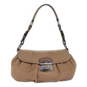 Pre-owned Leather prada-bags Prada Vintage , Brown , Dames