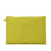 Pre-owned Canvas clutches Hermès Vintage , Green , Dames