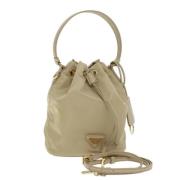 Pre-owned Nylon prada-bags Prada Vintage , Beige , Dames