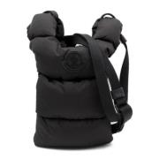 Pre-owned Fabric shoulder-bags Moncler Pre-owned , Black , Dames