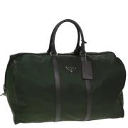 Pre-owned Nylon prada-bags Prada Vintage , Green , Dames