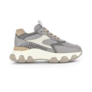 Luxe Hyperactieve Sneakers in Neutrale Kleur Hogan , Multicolor , Dame...