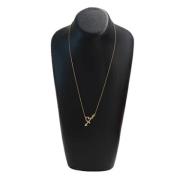 Pre-owned Rose Gold necklaces Tiffany & Co. Pre-owned , Yellow , Dames