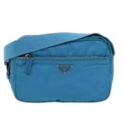 Pre-owned Nylon prada-bags Prada Vintage , Blue , Dames