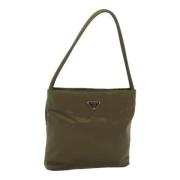 Pre-owned Nylon prada-bags Prada Vintage , Green , Dames