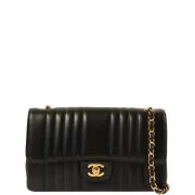 Pre-owned Fabric chanel-bags Chanel Vintage , Black , Dames