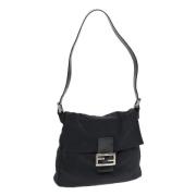 Pre-owned Nylon fendi-bags Fendi Vintage , Black , Dames