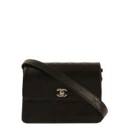 Pre-owned Fabric chanel-bags Chanel Vintage , Black , Dames