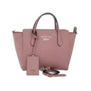 Pre-owned Leather gucci-bags Gucci Vintage , Pink , Dames