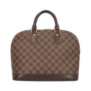 Pre-owned Canvas louis-vuitton-bags Louis Vuitton Vintage , Brown , Da...