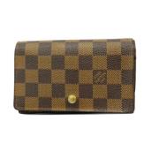 Pre-owned Fabric wallets Louis Vuitton Vintage , Brown , Dames