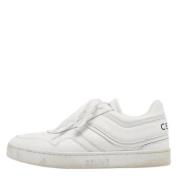 Pre-owned Leather sneakers Celine Vintage , White , Dames