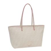 Pre-owned Canvas fendi-bags Fendi Vintage , White , Dames