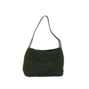 Pre-owned Nylon prada-bags Prada Vintage , Green , Dames