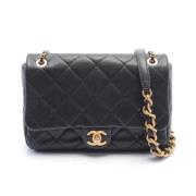 Pre-owned Fabric chanel-bags Chanel Vintage , Black , Dames