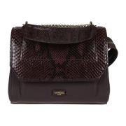 Stijlvolle Flap Tas voor Vrouwen Lancel , Brown , Dames