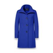 Babette Stijlvolle Jas Milo Coats , Blue , Dames