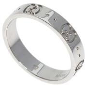 Pre-owned White Gold rings Gucci Vintage , Gray , Dames