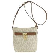 Pre-owned Canvas crossbody-bags Michael Kors Pre-owned , White , Dames