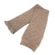 Pre-owned Nylon scarves Fendi Vintage , Beige , Dames