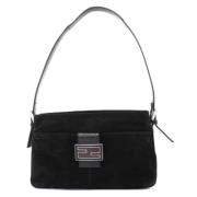 Pre-owned Suede fendi-bags Fendi Vintage , Black , Dames