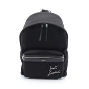 Pre-owned Cotton backpacks Yves Saint Laurent Vintage , Black , Unisex