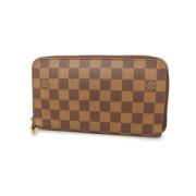 Pre-owned Fabric wallets Louis Vuitton Vintage , Brown , Dames