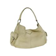 Pre-owned Leather prada-bags Prada Vintage , Beige , Dames