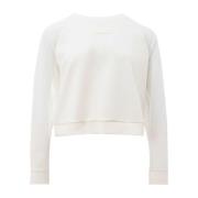 Witte Polyamide Dames Trui Elegant Comfort Armani Exchange , White , D...