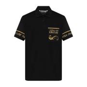 Zwarte T-shirts en Polos ***cv Versace Jeans Couture , Black , Heren