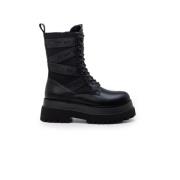 Zwarte Veterschoenen Replay , Black , Dames