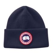 Blauwe Wintermutsen voor Mannen Canada Goose , Blue , Heren