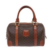 Pre-owned Canvas celine-bags Celine Vintage , Brown , Dames