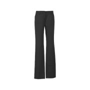 Pre-owned Wool bottoms Dolce & Gabbana Pre-owned , Black , Dames