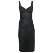 Pre-owned Nylon dresses Dolce & Gabbana Pre-owned , Black , Dames