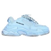 Pre-owned Polyester sneakers Balenciaga Vintage , Blue , Dames