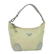 Pre-owned Nylon prada-bags Prada Vintage , Beige , Dames