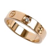 Pre-owned Rose Gold rings Cartier Vintage , Yellow , Dames