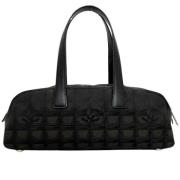 Pre-owned Fabric shoulder-bags Chanel Vintage , Black , Dames