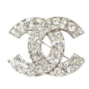 Pre-owned Metal chanel-jewelry Chanel Vintage , Gray , Dames