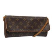 Pre-owned Canvas louis-vuitton-bags Louis Vuitton Vintage , Brown , Da...