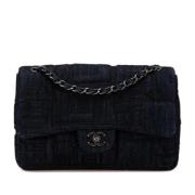 Pre-owned Denim chanel-bags Chanel Vintage , Blue , Dames