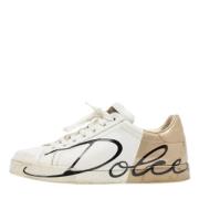 Pre-owned Fabric sneakers Dolce & Gabbana Pre-owned , White , Heren