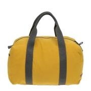 Pre-owned Fabric travel-bags Prada Vintage , Yellow , Dames