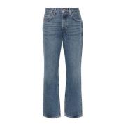 Blauwe Denim Jeans Agolde , Blue , Dames