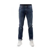 Heren Denim Jeans Re-Hash , Blue , Heren